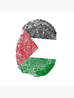 ستيكر بصمة العلم